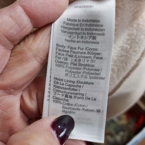 Madewell zip small oversized jacket brown and tan - Picture 9 of 9